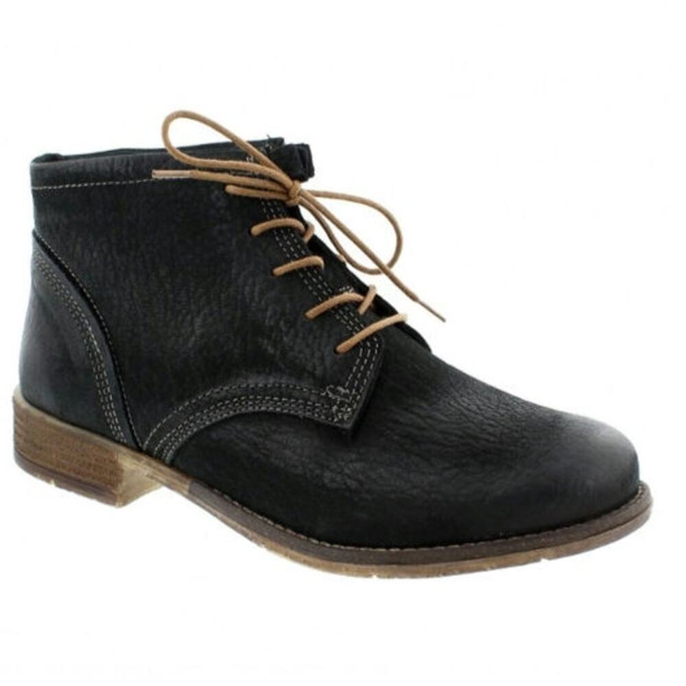 Josef Seibel Sienna 03 Nubuck Leather Ocean Casual Ankle Boots Women's Sz 37